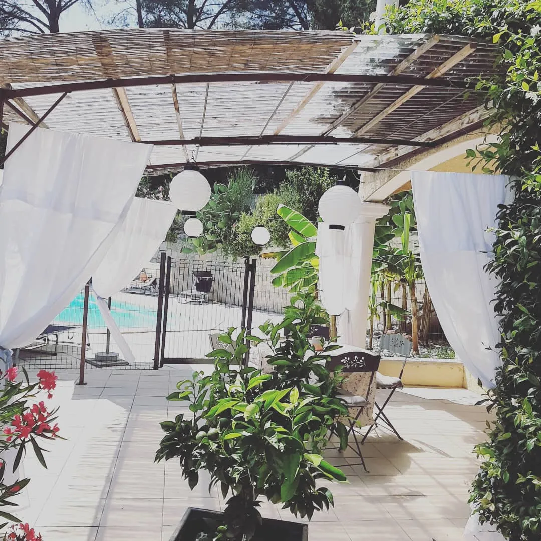 Terrasse La Villa Jasmin